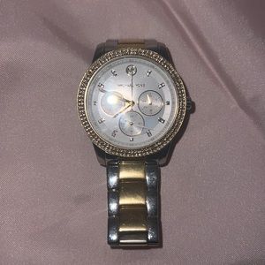 Michael Kors two-tone watch